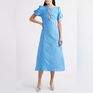 Reef Jacquard Midi Dress